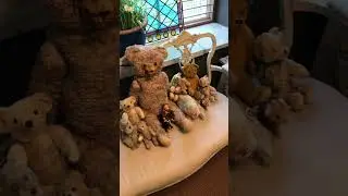 A Beautiful Collection Of Vintage Steiff & Other Teddy Bears