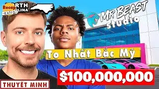C&ugrave;ng Ishowspeed Kh&aacute;m Ph&aacute; Mega Studio Của Mrbeast To Nhất Bắc Mỹ