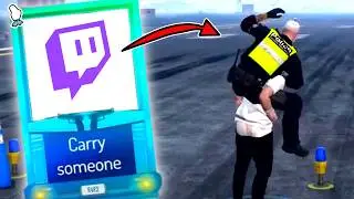 Twitch chat *FORCED* me troll the GTA RP cops...