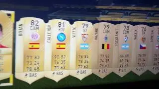 Gold 3 fut rewards walkout!!!!!!!!