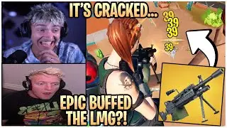 Tfue & Ninja React To The LMG Getting Buffed & Unvaulted!