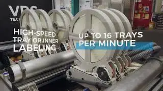 Compact Pattern / Tray Fruit Labeling Solution with Vision Recognition: Sinclair CPL +VRS