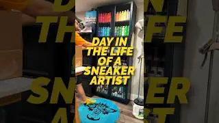 Day In The Life Of A Sneaker Artist