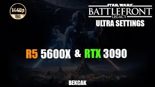 Star Wars Battlefront II | Ultra | Ryzen 5 5600x + RTX 3090 | 1440p