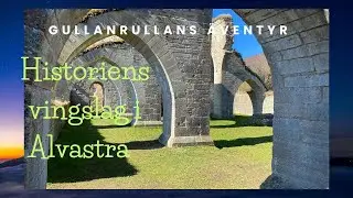 Alvastra Klosterruin. Rökstenen. Omberg. Östergötland