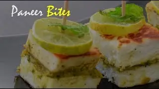 Paneer Bites | Easy To Make Party Snack | HungryBoo