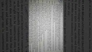 Merit and demerit of gravity dam