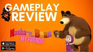 Masha and the Bear Gameplay - My Friends - DEVGAME KIDS games review - first impressions