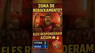 EC Vit&oacute;ria x Bahia: a torcida do VIt&oacute;ria IMPRESSIONA 😱 #ecvit&oacute;ria #ecbahia #bavi  #brasileir&atilde;o