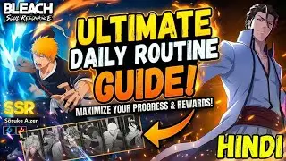 ULTIMATE 2026 DAILY ROUTINE GUIDE IN BLEACH: SOUL RESONANCE EXPLAINED! - Free Spiritual Jades! (BSR)