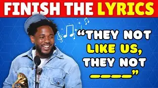 FINISH THE LYRICS ✅⭐🎵 Most Popular 2020 - 2025 Songs Music Quiz | 99% will Fail | The Quiz Mania