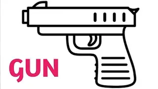 G For Gun; Kids Drawing Toddlers #chikubunty #Abcdef #Alphabet #Gforgun #kidsvideos