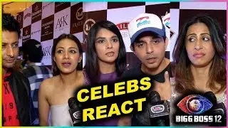 TV Celebs REACT On Bigg Boss 12 Contestant | Rohit Reddy, Rashami Desai, Kishwer Merchantt