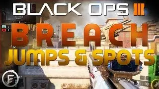 Black Ops 3 - Jumps & Spots, Line Of Sight + Wallrun Tactics - BREACH
