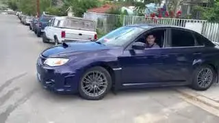 SUBARU IMPREZA WRX BURBLE TUNE (LOUD GUNSHOTS)