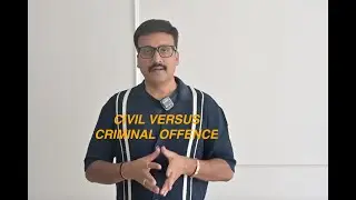 Civil Versus Criminal Offence