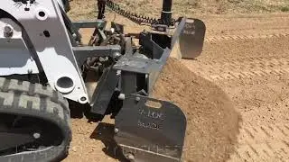 Bobcat with Dual Slope Laser Machine Control - how it works