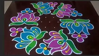 Shivratri muggulu design 🪔 mahashivratri muggulu desig 🪔 beautifull 9*4 dots shivratri muggulu desig