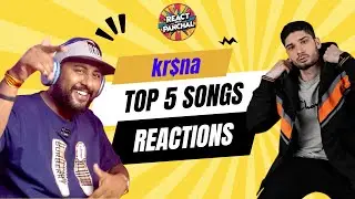 Top 5 Songs | KR$NA | India&rsquo;s best rapper | Desi Hip Hop | #krsnarapper #reaction #dhh #hiphop #yt