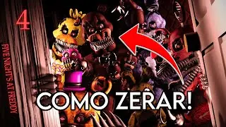 10 DICAS De como ZERAR O FNAF 4!! (Com essas dicas vai ficar easy de zerar)