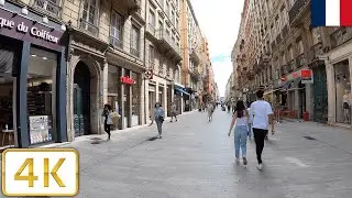Rue Victor-Hugo in Lyon, France | Summer 2021【4K】