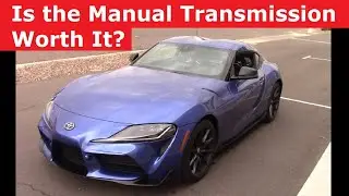 2023 Toyota Supra 6 Speed Manual Review