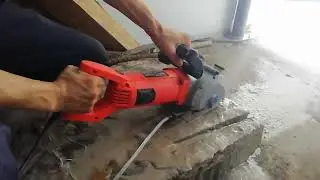 SUPER STEEL WALL CHASER WORKING VIDEO #machine -WWW.SUPERSTEEL.IN