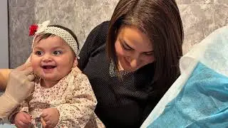 İnci’s First Piercing🌹 | KAMİLLA SADİG 💕| CİTY PARK MALL | BERLİN DÖNƏR🥰