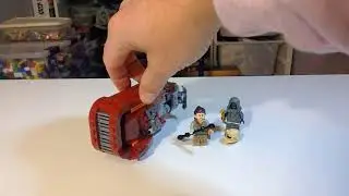 Lego Star Wars Rey's Speeder set 75099 review! | Great model...with random Unkar thug