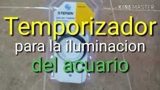 Como usar un Temporizador analogico para la luz del acuario