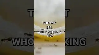 The Ant Jar: Who's Shaking It? #fyp #motivation #inspiration #ants #blackandred #shaken