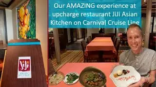 JiJi Asian Kitchen on Carnival Horizon for dinner; we share the menu, the food, and our review