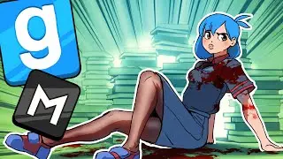 READING AND CHILLING! | GMOD WITH FRIENDS!