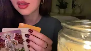 ASMR Timeless Tarot Reading (Pick a Pile) 🕯️🍒