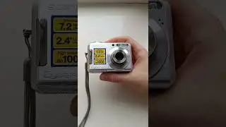 💿CCD snapper - Sony Cyber-shot S700 compact digital camera #Y2K #Nostalgia #2000s #Digicam #Shorts