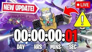 FORTNITE SOUTH PARK UPDATE COUNTDOWN LIVE🔴 24/7 & In-game Event Right Now!