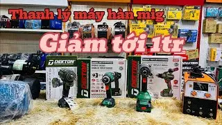 M&aacute;y h&agrave;n mig hầm hồ thanh l&yacute; gi&aacute; cực sốc #mayhanlaser #mayhanmiggiare #cokhi #mayruaxe #diy #xaydung