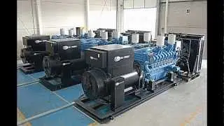 3 x 2500 KVA- MTU 16V4000G63 GENSET TEST RUN- KES ENERGY