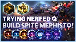 Mephisto Durance - TRYING NERFED Q BUILD SPITE MEPHISTO! -  B2GM Season 3 2024