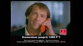 pubz Direct assurance Jacques Lafitte 1997