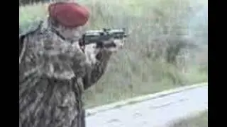 Izhmash guns on the range
