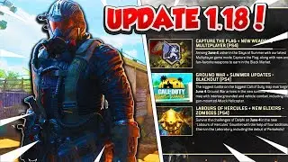 BLACK OPS 4 DAYS OF SUMMER EVENT / NEW CONTRACTS SOON, DLC WEAPONS & MORE / (BO4 UPDATE 1.18 LIVE)