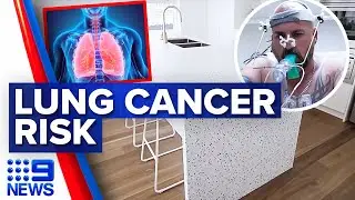 Engineered stone to be banned over fears of deadly lung cancer risk | 9 News Australia
