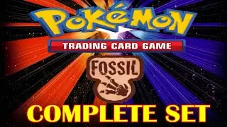 COMPLETE 2000 FOSSIL Expansion Set Pok&eacute;mon Card Collection! EVERY CARD SHOWN!