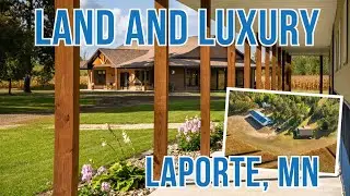 Brand-New Home, Acreage and Custom Shop in Laporte, MN