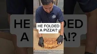 He folded a pizza&hellip; and made a quesadilla 😳 #fyp #pizza #foodtransformation #viralshorts #shockfactor
