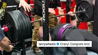 Youngest To Bench Press 700lbs (no Shirt)