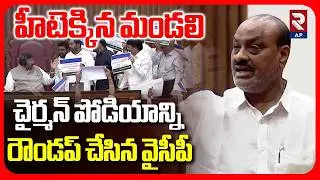 హీటెక్కిన మండలి | YSRCP MLCs Protest In Legislative Council | TDP vs YCP | RTV AP