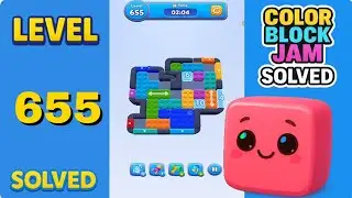 Color Block Jam Level 655 - Walkthrough