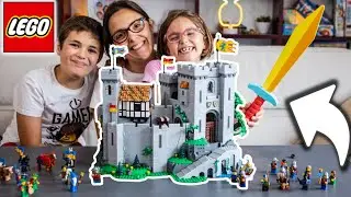 CASTELLO MEDIEVALE LEGO GIGANTE: Costruiamo e Giochiamo in Famiglia GBR